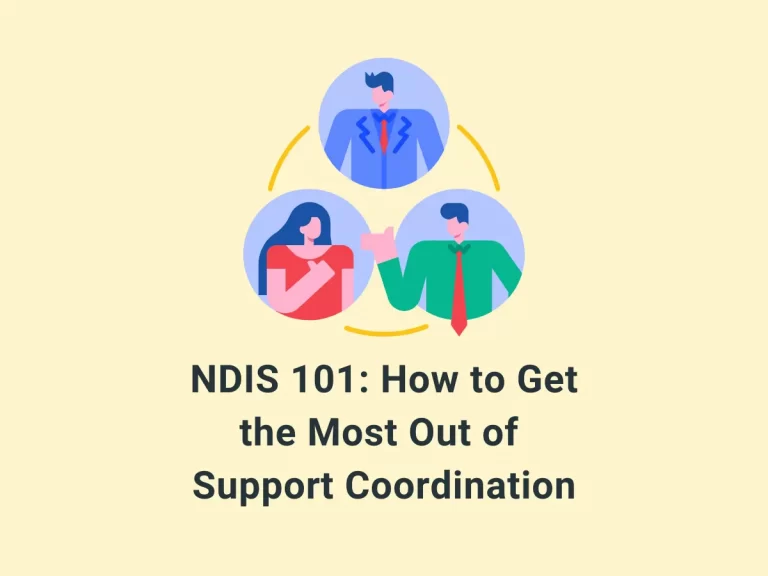 ndis 101 support coordination